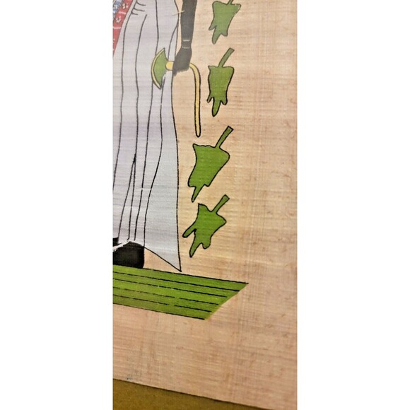 Egyptian Papyrus Painting ,Queen Nefertari Ahmose, the Papyrus Institute, Egypt - Picture 13 of 16